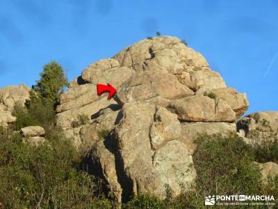 quema Turrón; El Yelmo, La Pedriza; grupo puentes parque nacional monfrague escapadas madrid